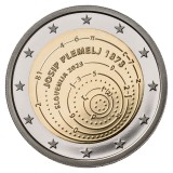 Slovenia 2 euro 2023 comemorativa Plemelj UNC, Europa