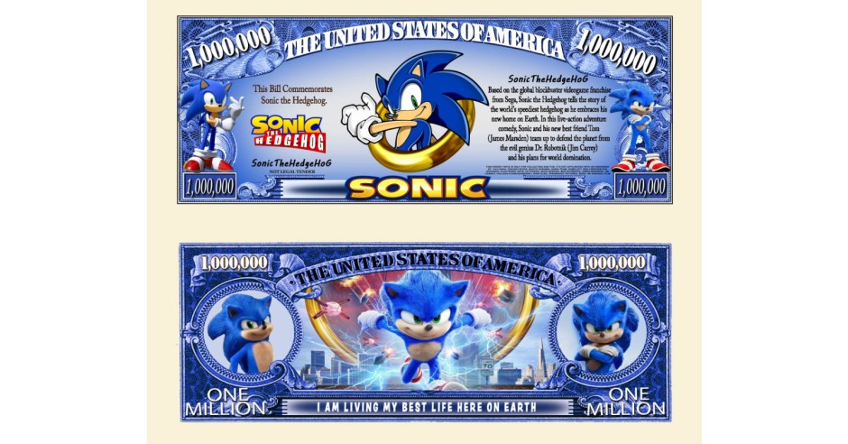 SUA = FANTASY NOTE (TJ6) = DESENE ANIMATE : SONIC THE HEDGEHOG - 2024 ...