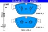 ATE Placute Frana Disc Audi A8 D4, Q5, Q5 Van - Set placute frana ATE 13.0460-7281.2