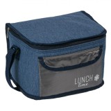 Geantă Izotermă, Blue Jean, Capacitate 7L, Material Sintetic, Albastru, Dimensiuni 25x18x16cm, Oem