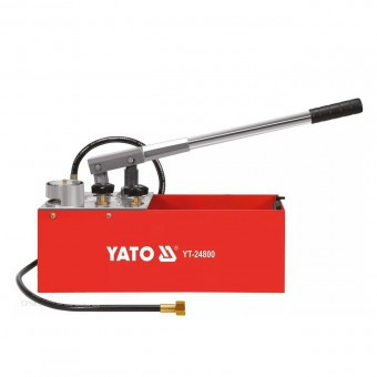 Pompa pentru testat presiunea conductelor Yato YT-24800, 50 Bar, 12 l foto