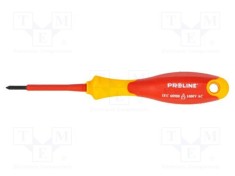 Şurubelniţă izolată Phillips PH1 80mm PROLINE VDE IEC 60900 m&acirc;ner antialunecare