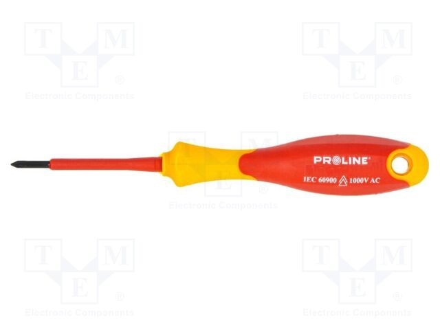 Şurubelniţă izolată Pozidriv PZ2 100mm PROLINE VDE IEC 60900