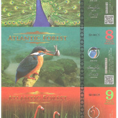 RARR : ATLANTIC FOREST - COALA NETAIATA 7 + 8 + 9 AVES APRILIE 2016 - UNC