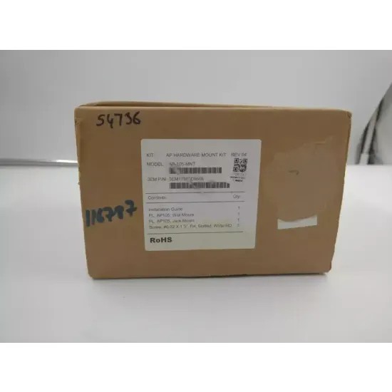 ARUBA NETWORKS AP-105 MOUNT KIT 3EM17860DMAA AP-105-MNT