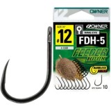 Carlige Owner FDH-5 Barbless Iseama WEye Black Chrome, Nr.16, 10buc/pac