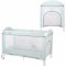 Patut pliant bebe, 120x60 cm, Cu un nivel, Cu intrare laterala cu fermoar, 2 roti, Conform cu standardul european de securitate