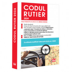 Codul rutier 2024 - Ed. ingrijita de: Av. Mircea Ursuta foto