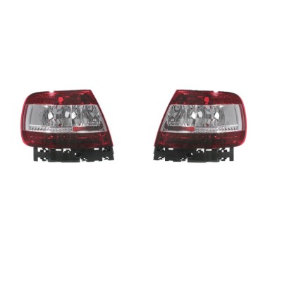 Set stopuri tuning AUDI A4 (B5), 11.1994-09.2001, model SEDAN, Taiwan, partea stanga+dreapta, LED; transparent; fara soclu bec ; foto