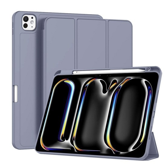 Husa pentru iPad Pro 11 (2024) - Techsuit Flex Trifold - Purple