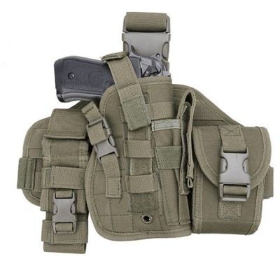 Toc Pistol Picior Molle GFC Olive foto