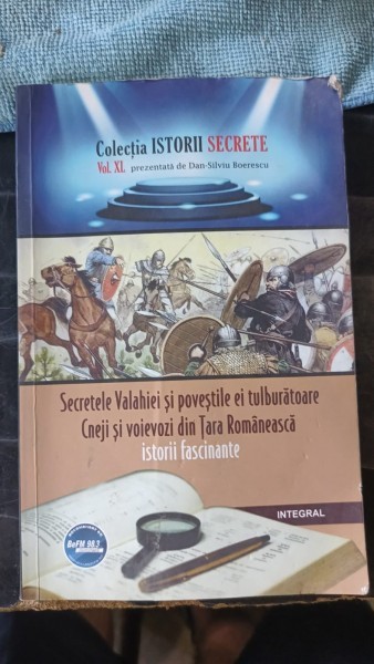 Secretele Valahiei si Povestile Ei Tulburatoare Cneji si Voievozi din Tara Romaneasca , Istorii Fascinante - Dan-Silviu Boerescu