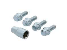Set prezoane auto antifurt Carpoint tip B , M12x1,5x26mm conic pentru Bmw Ford Dacia Opel Renault Seat