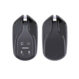 Husa Cheie Auto MASERATI TPU+PC Neagra AutoProtect KeyCars, Oem