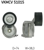 SKF VKMCV 51015 rola intinzator,curea transmisie