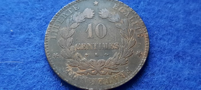 FRANTA 10 CENTIMES 1872