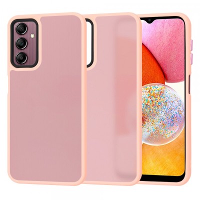 Husa pentru Samsung Galaxy A14 A145 / A14 5G A146, Techsuit, HaloFrost, Roz foto