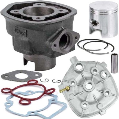 Set Motor scuter PIAGGIO Quartz 1 80 80cc 2T + CHIULOASA - 5 Colturi - Apa foto