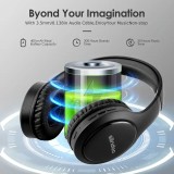 Casti wireless pliabile si confortabile, Bluetooth, Casti Over Ear, Active Noise Cancelling