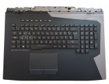 Carcasa superioara cu tastatura palmrest Laptop, Asus, ROG G703, G703G, G703GI, G703GX, G703GS, G703VI, GZ755GX, 90NR0091-R31UK0, cu iluminare, layout