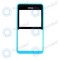 Nokia Asha 210 Capac frontal cyan