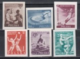 Polonia 1955 - Festivalul Internațional al Tineretului și Sportului, NDT, MNH