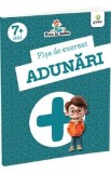 Fise de exersat. Adunari. Bun la mate 7 ani+