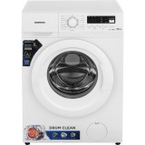 Masina de spalat rufe Daewoo DWD-FV5021-4, Slim, 8 kg, 1400 rpm, Motor inverter, Clasa A, Alb