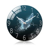Ceas de perete modern, stil clasic, silentios, diametru 26 cm