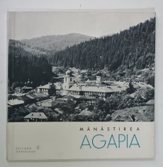 MANASTIREA AGAPIA de PETRE LUPAN , SERIA &amp;#039; MONUMENTE ISTORICE - MIC INDREPTAR &amp;#039; , 1967 foto