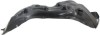 Carenaj roata Jeep Grand Cherokee (Wk2), 07.2010-07.2013, Fata, Dreapta, 55079292AF, 3431FP2T, din polietilena