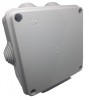 Doza aplicata patrata 100x100x50mm IP55 pentru distributie jonctiune ABS rezitenta UV, Elettrocanali