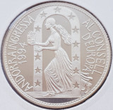 61 Andorra 10 diners 1995 Council of Europe km 108 argint, Europa