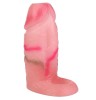 Manson Penis Realistic Silicon Lichid, Khaba Pinkish White, 11.5cm, Inel Erectie, Jucarii Erotice Sex Shop