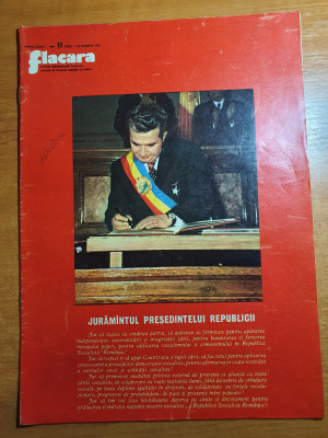 flacara 22 martie 1975-ceausescu primul presedinte,art. foto adamclisi,calarasi foto