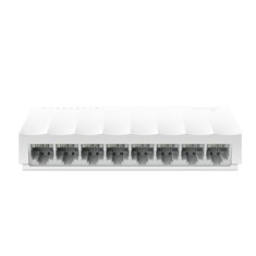 TP-Link LS1008 switch-uri Fara management Fast Ethernet (10/100) Alb