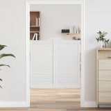 vidaXL Uși oscilante Alb 100 x 50 cm Lemn masiv de pin 42047183