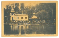 5141 - BUCURESTI, Cismigiu Park, Romania - old postcard, CENSOR - used - 1918