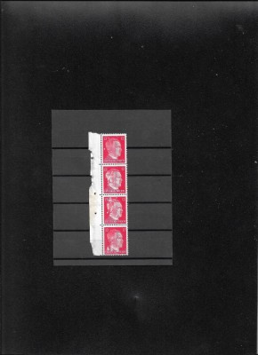 4 timbre Hitler nestampilate foto