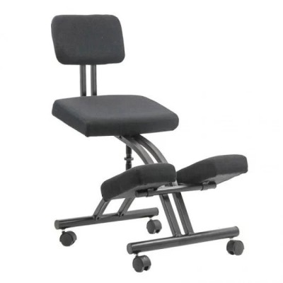 SCAUN BIROU TIP KNEELING CHAIR OFF 094 NEGRU foto