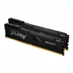 KINGSTON DRAM 32GB 3200MHz DDR4 CL16 DIMM (Kit of 2) FURY Beast RGB Black EAN: 740617319149 &amp;amp;quot;KF432C16BBAK2/32&amp;amp;quot; foto