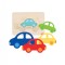 Puzzle stratificat Masinute colorate