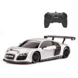 MASINA CU TELECOMANDA AUDI R8 ALB CU SCARA 1 LA 24 SuperHeroes ToysZone, Rastar