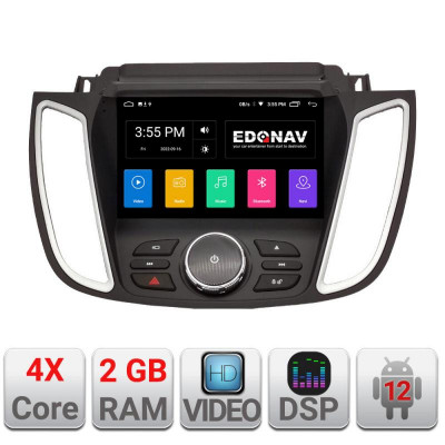 Navigatie dedicata Ford Kuga 2015-2020 SYNC2 si SYNC3 2+16 GB Android Waze USB Navigatie Internet Youtube Radio Kit-kuga+EDT-E CarStore Technology foto