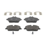 Set placute frana Jurid 573137J, parte montare : Punte fata