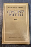 Constiinta poetului Dumitru Corbea cu autograf