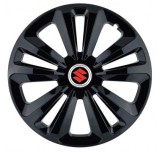 Cumpara ieftin Set 4 Capace Roti Autohelix MSA&reg;, potrivite jantelor de R16, pentru Suzuki, model terra negru