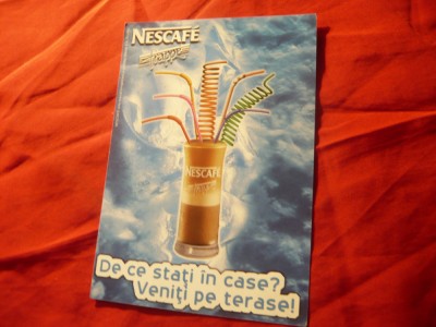 Ilustrata - Reclama Nescafe - Romania foto