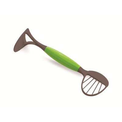 Feliator Multifunctional pentru Avocado, Cyrax, pentru Taierea in Cubulete si Pasare, pentru Bucatarie, Preparare Guacamole, ABS, 24x7x6 cm, Verde foto