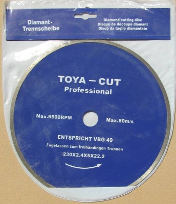 Disc diamantat continuu ZAY-CO, 230mm - 200747 foto